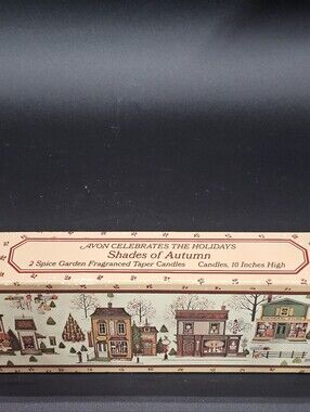 Avon Shades of Autumn Taper Candles - NOS